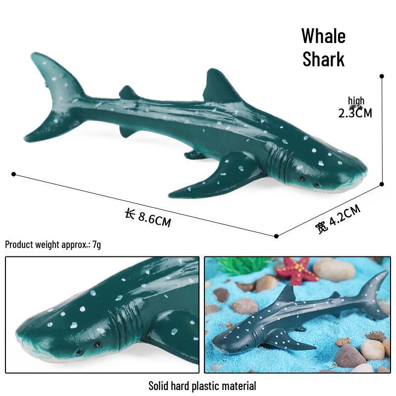 Children's Cognitive Toy: Giant Manta Ray, Stingray, Batfish, Sunfish Figurine