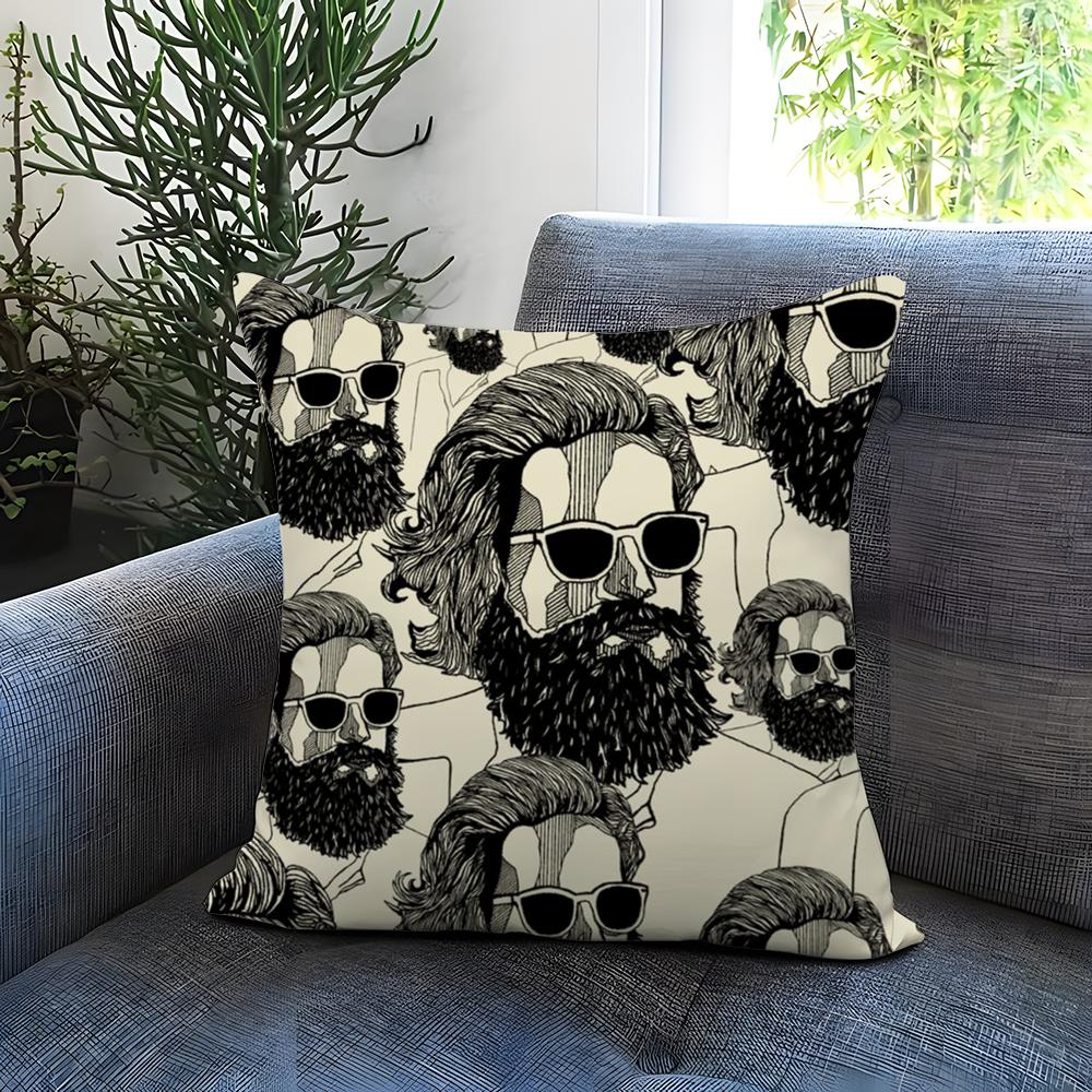 Father J-John MistyS Cushion Cover Comfortable Reversible Pillow Cover Ideal for Car Sofa Bedroom & Beyond