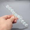 European and American Style Snowflake Rhinestone Hair Clips for Adults and Children, Mini Hair Clips for Braided Hairstyles, Bridal Side Hair Clips