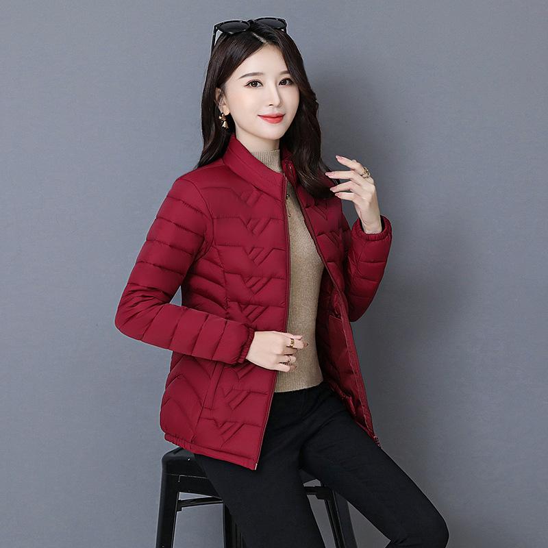 stand collar jacket womens