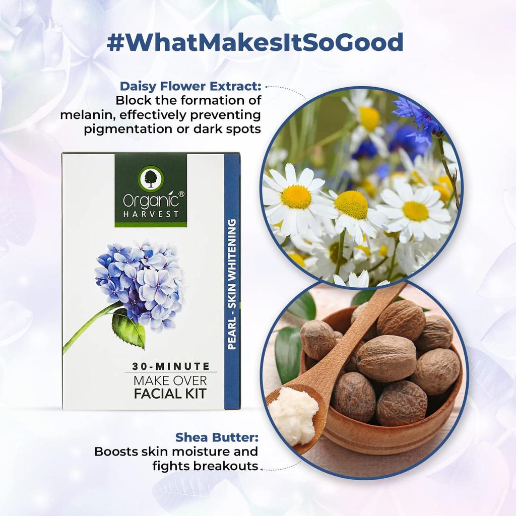 Organic Harvest Perlen-Set zur Aufhellung des Hauttons