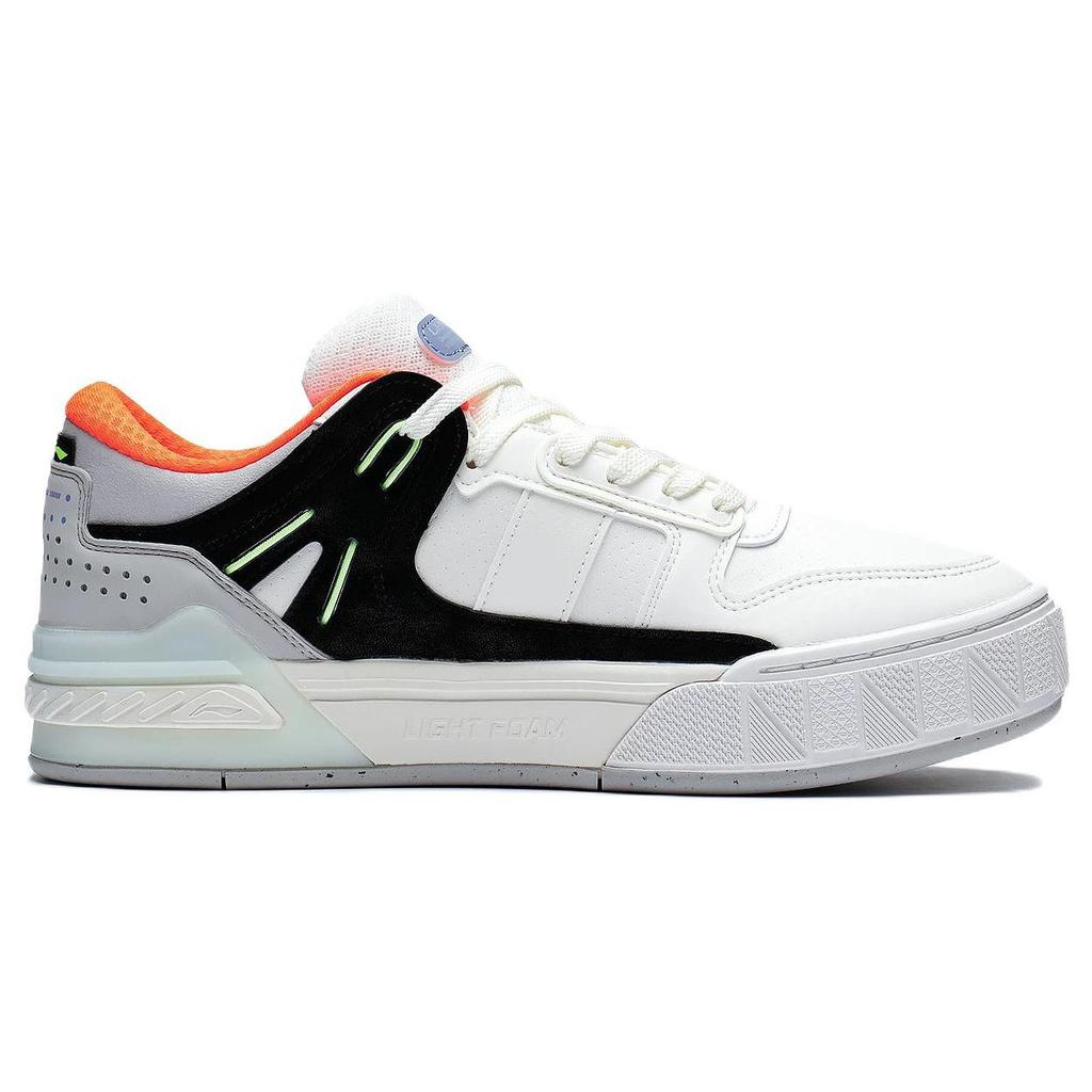 Li Ning Morning Glow Morning Glow Low top Skateboard Shoes Men's Bellflower Gray AGCS353-1