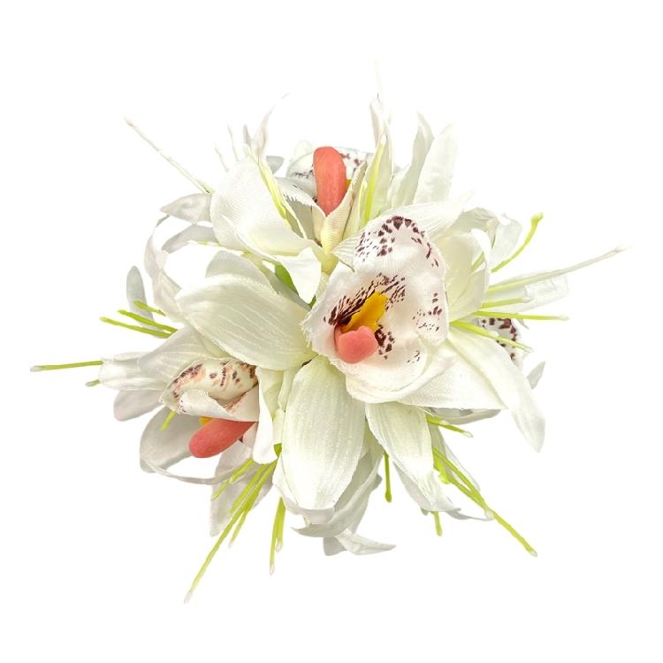 Accesorii de Păr cu Flori pentru Femei Clamă de Păr Florală Ac de Păr pentru Petrecere Agrafe pentru Mirese Studente Și Profesioniste