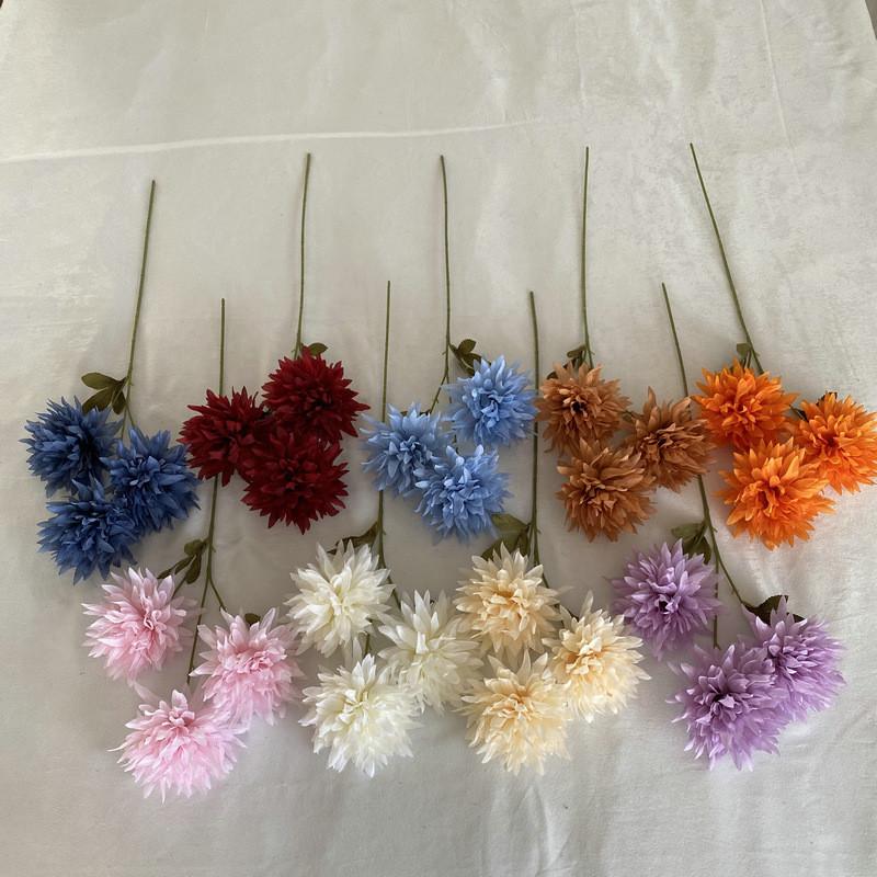 Wedding Silk Chrysanthemum Ball For Home Decor And Photography Gift Accessories
