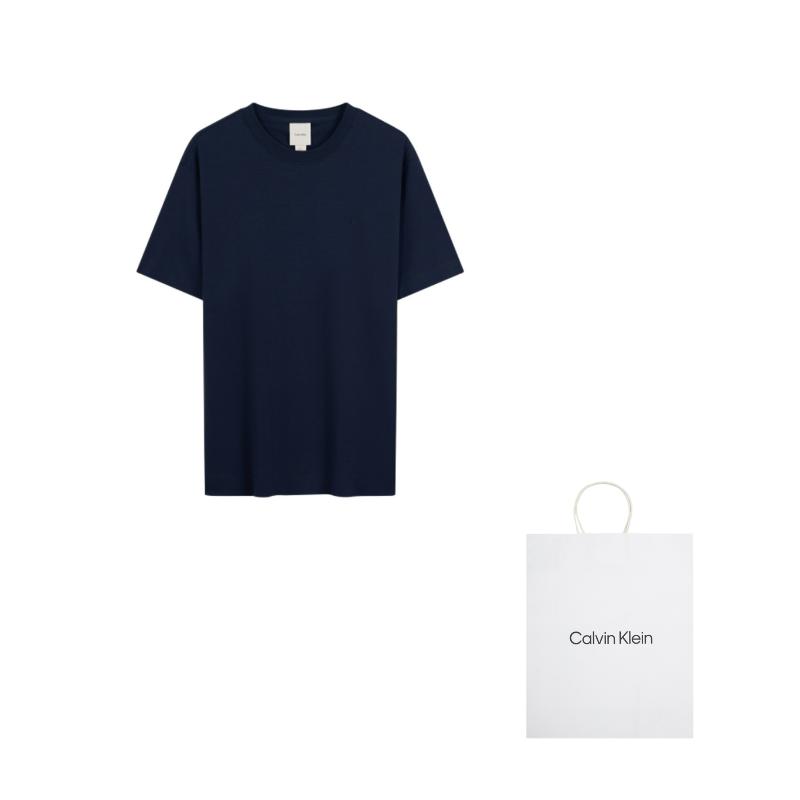 Calvin Klein T Shirts Men's Crew Neck Moderate Straight Fit 4LD201G