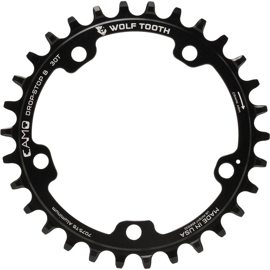Wolf Tooth CAMO Round Chainring 32T B Drop-Stop