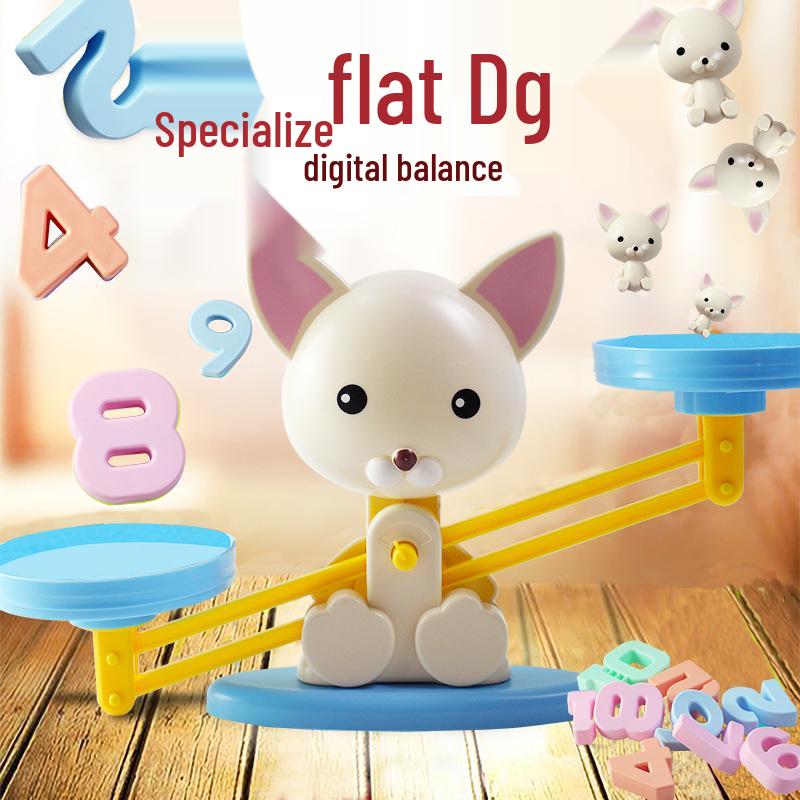 Monkey Digital Balance Toy: Educational Arithmetic Game for Early Learning