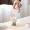 Sushi Ceramics Guancanghai Sancai Gaiwan Travel Tea Set