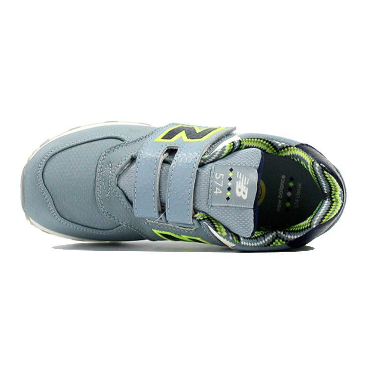New Balance Nb 574 Comfortable Daily Low Top Kids Running Shoes Kids Running Shoes Gray Green KV574S7Y