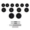 Barbell + 2 Dumbbell Set 30.5 kg