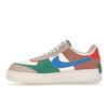 Nike Air Force 1 Shadow Sail Signal Blue Green Women Sneakers White Green-Noise Cream CI0919-109