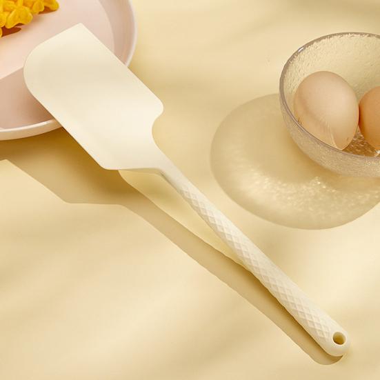 Silicone Spatula Adjustable Scraper with Ergonomic Grip Double-Sided Arc Design Heat Resistant Food Grade Silicone Baking Tool Kitchen Utensils