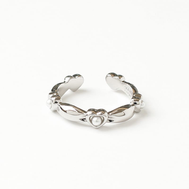 noonoo fingers Baby Heart Pearl Ring