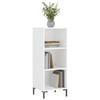 VidaXL Buffet blanc brillant 34,5x32,5x90 cm bois d'ingénierie 828734