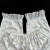2026 Women's Ice Silk Floral Pajama Set: Long Sleeve Top, Long Pants, Lace Camisole with Bra Pads