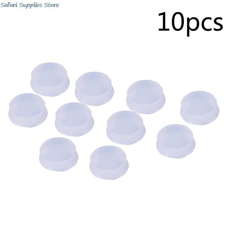 Hot Sale 10Pcs Flute Key Plugs Soft Rubber Open Hole Piccolo Plug Covers Flutes Repair Parts Accessories