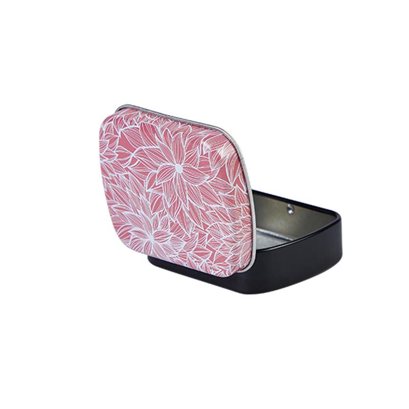 Mini Small Metal Box With Lid Hinged Flip Storage Tin Box Small Kit Case Jewelry Coin Portable Medicine box Candy Organizer