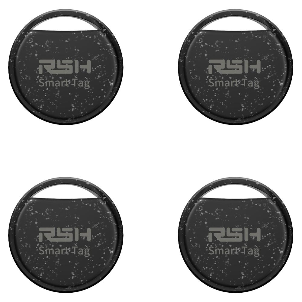 

RSH 4PCS Security Tracker Luggage Wallet Bag Animal Locator Anti Lose for Android Smart Tag Work With Google Find for Samsung