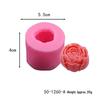 Stampo in Silicone Fiore di Peonia 3D per Candele, Sapone e Arte in Resina