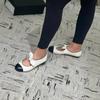 Moda Wiosna Nowe Buty na Niskim Obcasie Damskie Modne Okrągły Nosek Płytkie Wycięcie Kokarda Motylkowa Kolor Miękka Podeszwa Antypoślizgowe Pojedyncze Buty