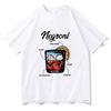 Negroni Cocktail Printed Tshirt Harajuku Style Aesthetic Tshirt Womens Daily Streetwear Versatile Short Sleeved Tshirt
