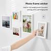 10/20PCS Strong Adhesive Hooks Clear Picture Frame Poster Wall Nails Hangers Cabinet Kitchen Bathroom Accessories Screw Holder