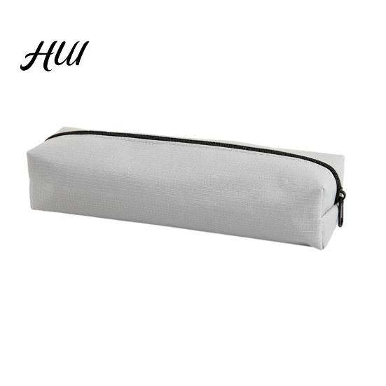 Low-saturation Color Pouch Oxford Pencil Case, Large Capacity Pen Bag, Simple Student Case Zipper for School Office, Lightweight Stationery Organizer