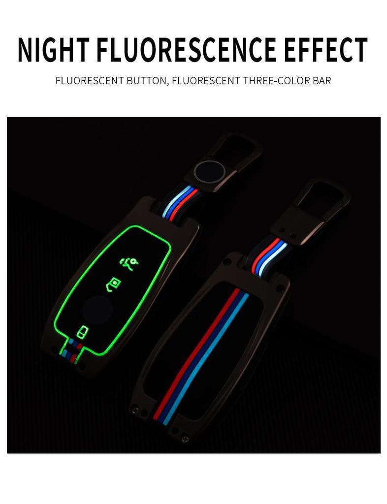 Mercedes-Benz Key Case for E-Class, C260L, C200L, A200L, E260, and GLC Luxury Models
