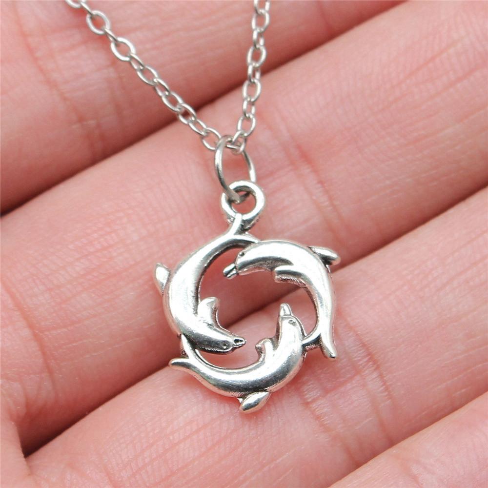 Halskette Choker 40cm Kurze Kette Meerestiere Vintage Schmuckzubehör QN046