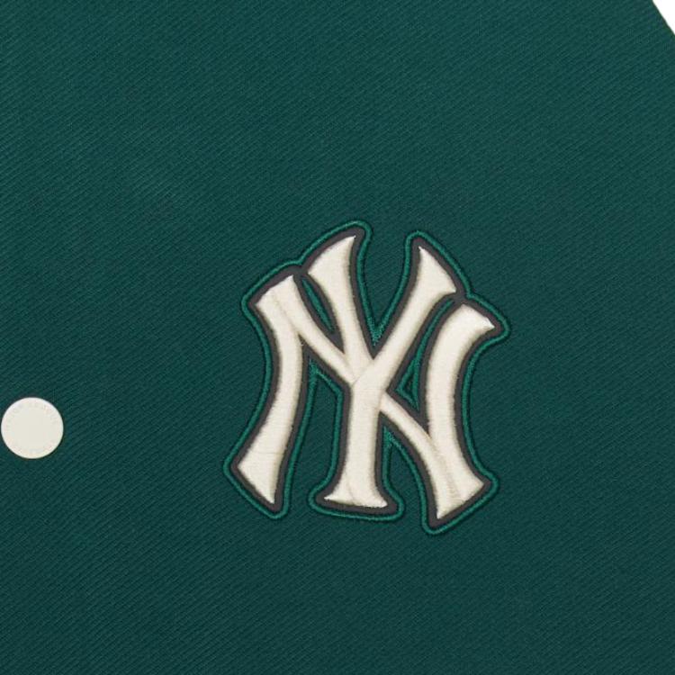 New MLB New York Yankees Jackets Coats Unisex Dark Green 3AJPV0444-50GND