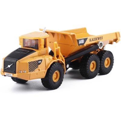 1/87 Dumper Tipper Truck Toy Car Model Diecast Metal Engineering Lorry Vehicle Miniature Collection Gift for Children Kid Boys