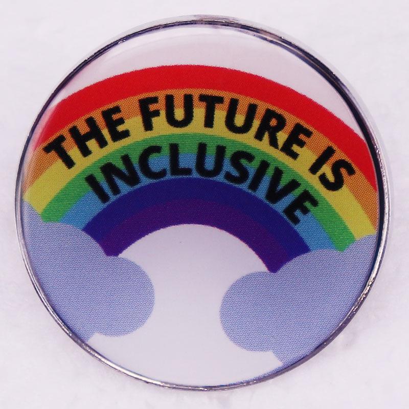 

Futuristic Inclusive Brooch