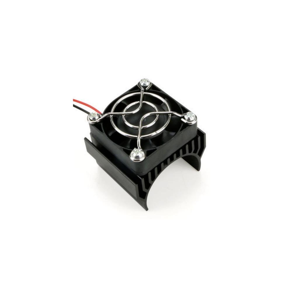 Metal Material Heat Sink 3660 Motor Motor Radiator Cooler Cooling Fan  1/10 Scale RC Cars
