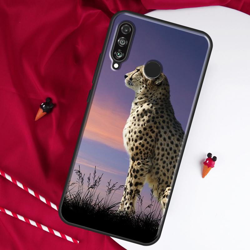 Cheetah Panther Snow Cheetah For Huawei Nova 9 SE 10 5T Y90 Y70 Y60 Y61 Y91 Y72 12i 12s 11i P60 Pro P20 P30 P40 Lite Case