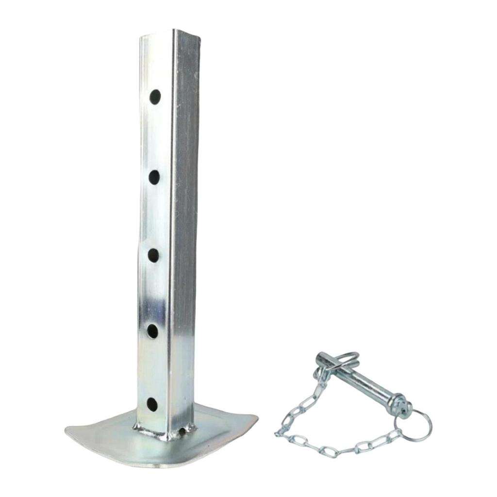 Jack Drop Leg, Easy Installation, Supplies Trailer Camper Jack Foot Pad, Auxiliary Support, 7000lbs Capacity Drop Leg Foot Stand