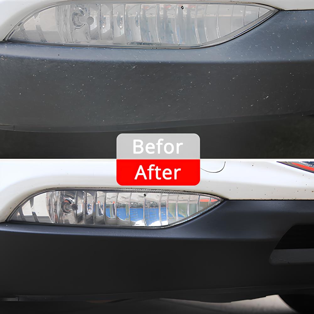 HVIERO-24 Plastic Trim Coating Long-Lasting Hydrophobic Car Exterior Plastic Restorer Aging Plastics Turn Black Bright 20/50ml