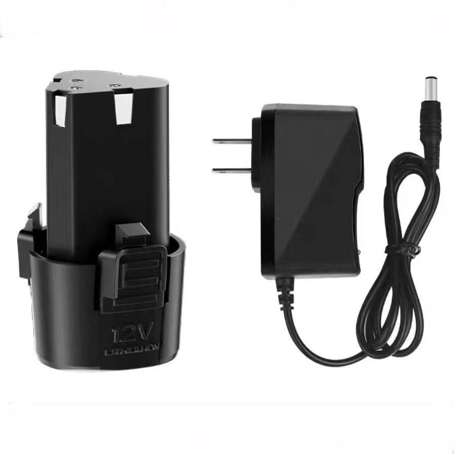 12V Rechargeable Lithium Drill Battery & Charger Set - B Model (Old Style)
