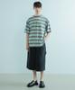 LOGSTORE Salt Washed Striped T-Shirt