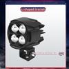 Motorcycle LED Fog Light Auxiliary Headlight Hi/Low Beam Moto Fog Driving Light Spotlight Work Lamp for Off Road Truck Car ATV