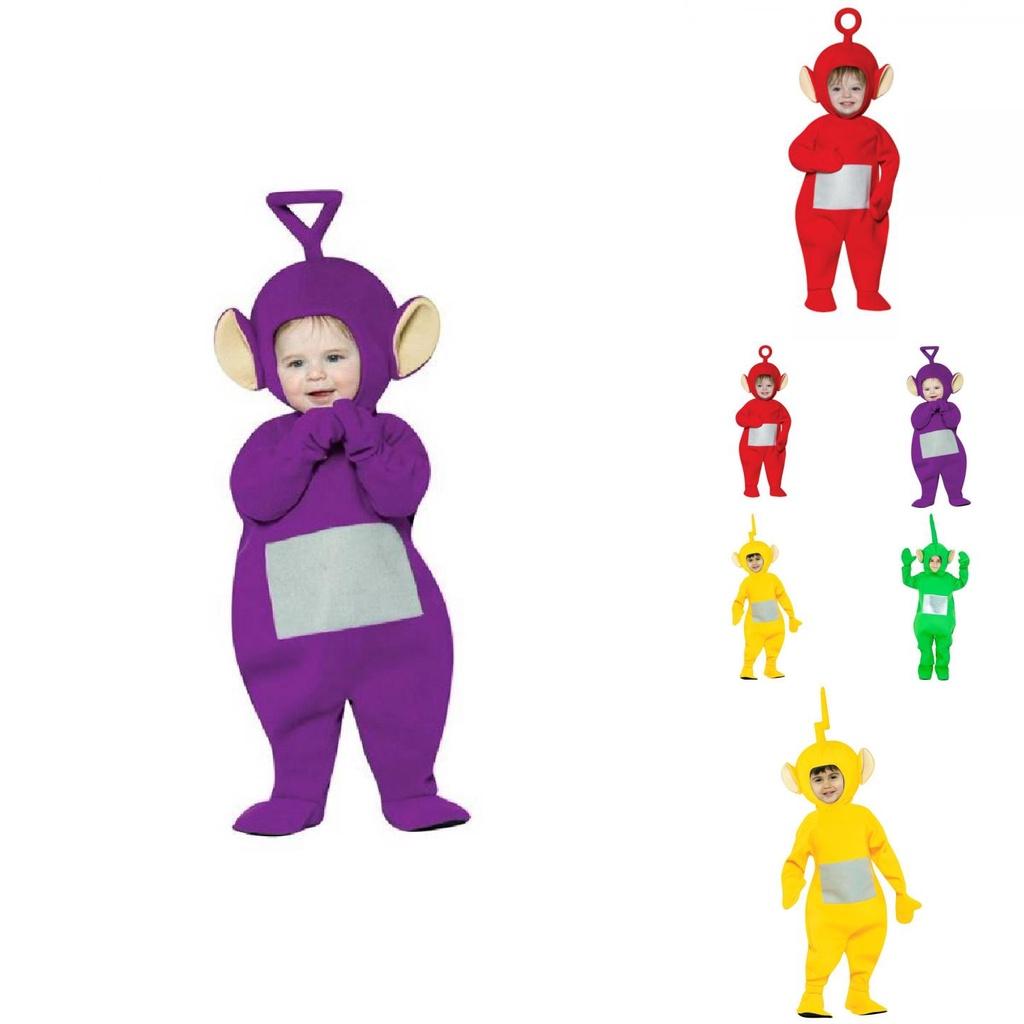 Teletubbies Costume Cosplay Birthday Halloween Party Children Cartoon Bodysuit