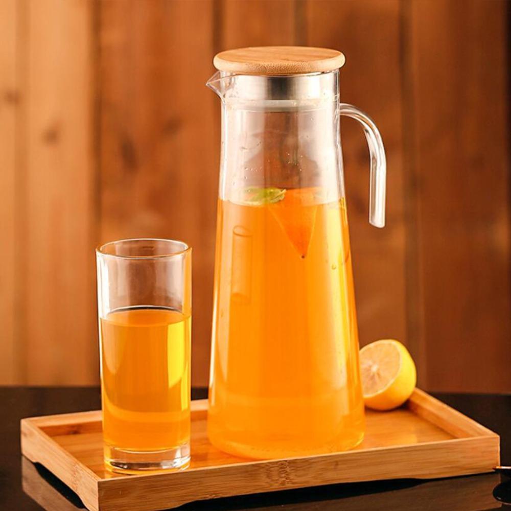 Clear Acrylic Transparent Pitcher 1.0L/1.2L/1.6L Kettle Household Water Bottle  Refrigerator