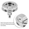 Zinc Alloy Flush Pull Hatch Latch Slam Latch for RV Marine Boat RV