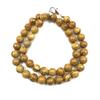 8mm Natural Camel Jasper Gemstone Round Beads Handmade Jewelry Partywear Necklace 17-20" For Birthday Gift 8BN-44