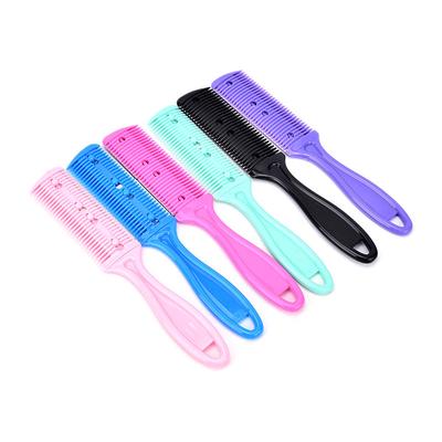 Double Sides Thinning Comb Professional Trimmer Shaper Razor Blade