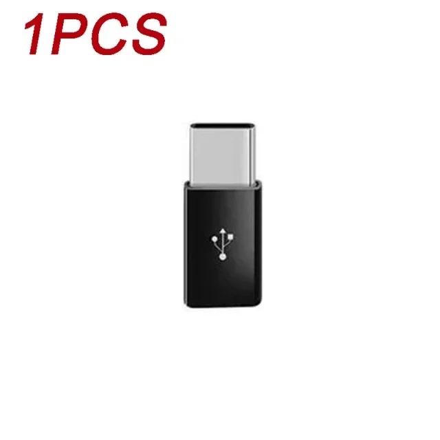 1/3 Stück Micro-USB-Buchse auf Typ-C-Stecker Adapter OTG-Konverter Micro-B auf USB-C Stecker Ladekabel-Adapter Telefonzubehör