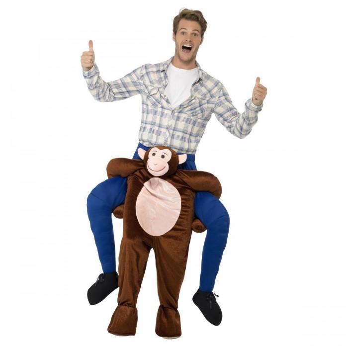 Smiffys Unisex-Erwachsene Affen-Huckepack-Kostüm