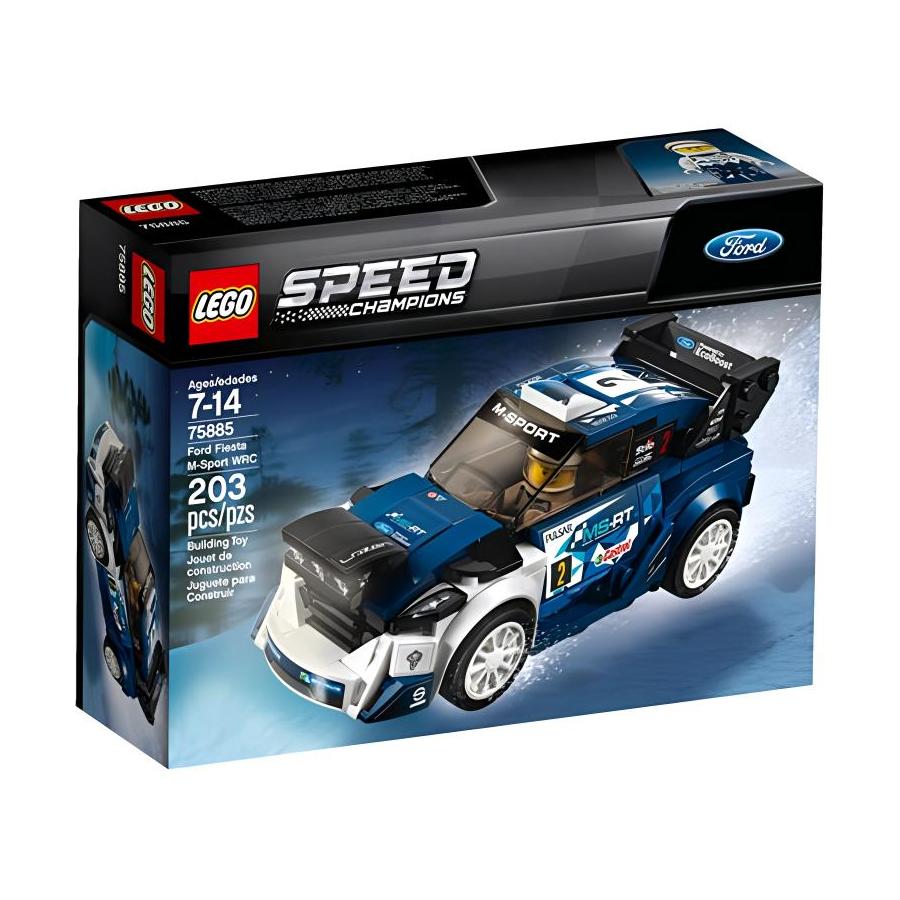 LEGO Speed Super Racing Collection Ford Carnival M Sport Team World Tension Championship Building Blocks 203pcs 75885