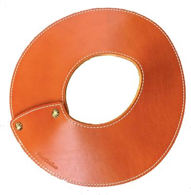 Roost Outdoors [Made from Genuine Leather] Leather Lantern Shade for Barebones Beacon Light LED - Genuine Leather Lampshade Lantern Shade