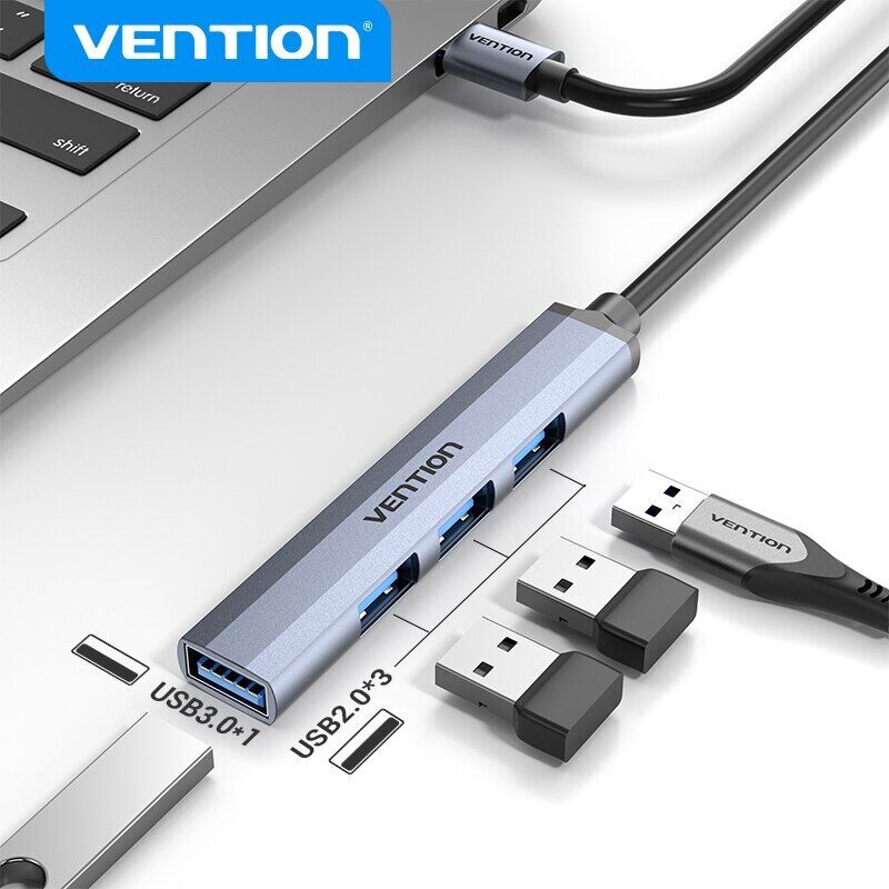 

USB C Hub Высокоскоростной 4-портовый адаптер Multi Type C к USB 2.0 Hub Splitter
