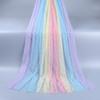 Macaron Colored Rainbow Tulle Table Runner Gradient Ceiling Drape Table Flag  DIY Sewing Supplies